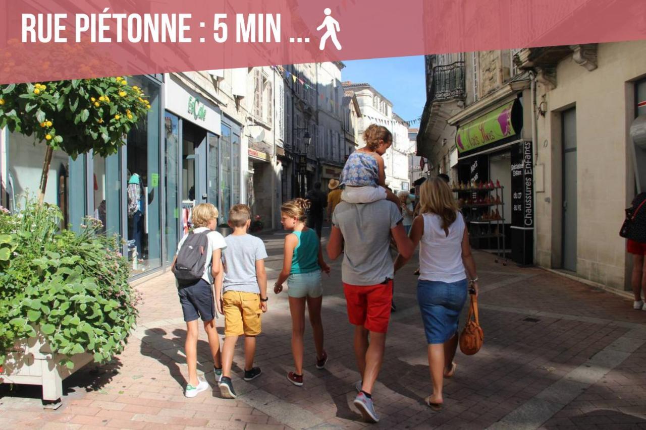 Ღ Le Saintois • Au Coeur De Ville, Spacieux & Wifi Saintes Exterior foto